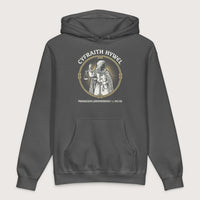 Charcoal Solid Cyfraith Hywel Progressive Jurisprudence - Premium Hoodie - history buff gift by HistoHead