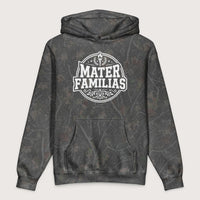 Darkwood Tree Camo Mater Familias Latin - Premium Hoodie - history buff gift by HistoHead