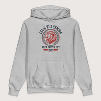 Grey Heather Legio XIII Gemina Alea Iacta Est - Premium Hoodie - history buff gift by HistoHead