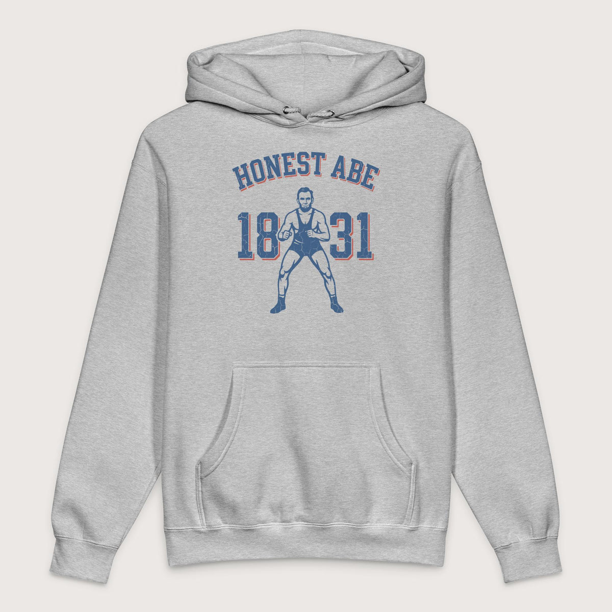 Grey Heather Lincoln 1831 - Premium Hoodie - history buff gift by HistoHead