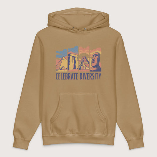 Sandstone Celebrate Diversity Stone Wonders Edition - Premium Hoodie - history buff gift by HistoHead