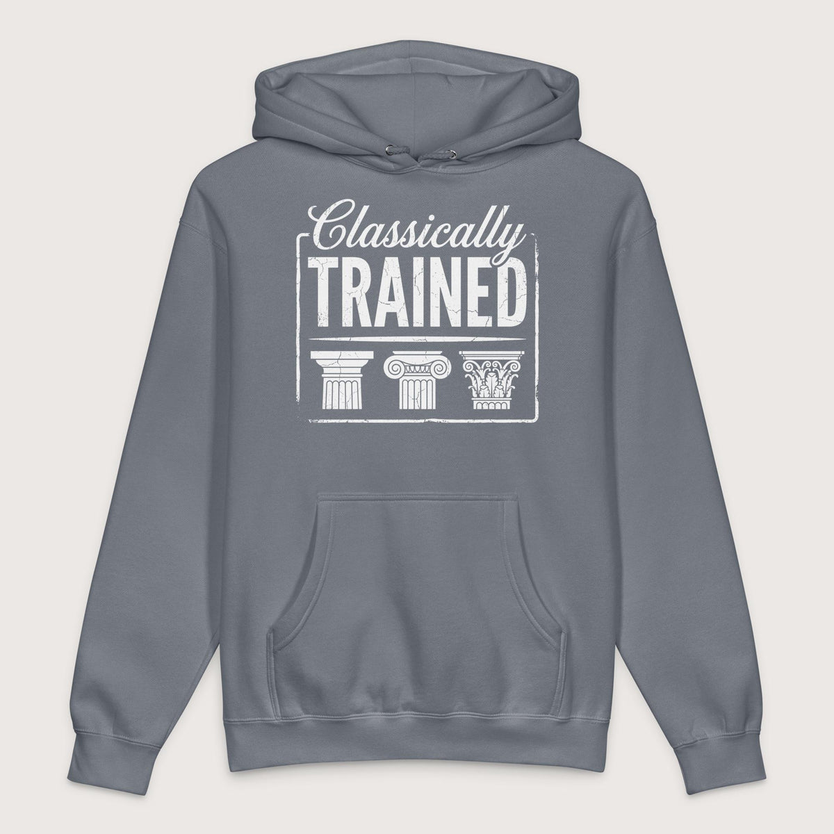 Storm Blue Classically Trained - Premium Hoodie - history buff gift by HistoHead