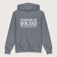 Storm Blue Chanson de Roland Battle of Roncevaux - Premium Hoodie - history buff gift by HistoHead