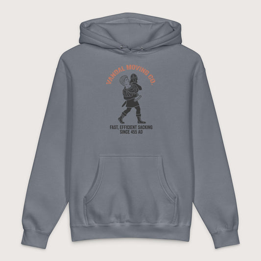 Storm Blue Vandal Moving Co. - Premium Hoodie - history buff gift by HistoHead