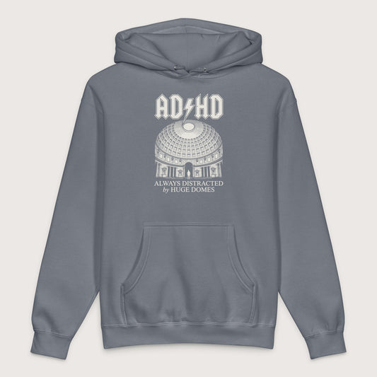 Storm Blue Always Distracted by Huge Domes - Premium Hoodie - history buff gift by HistoHead