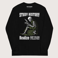 Black Study History - Long Sleeve - history buff gift by HistoHead