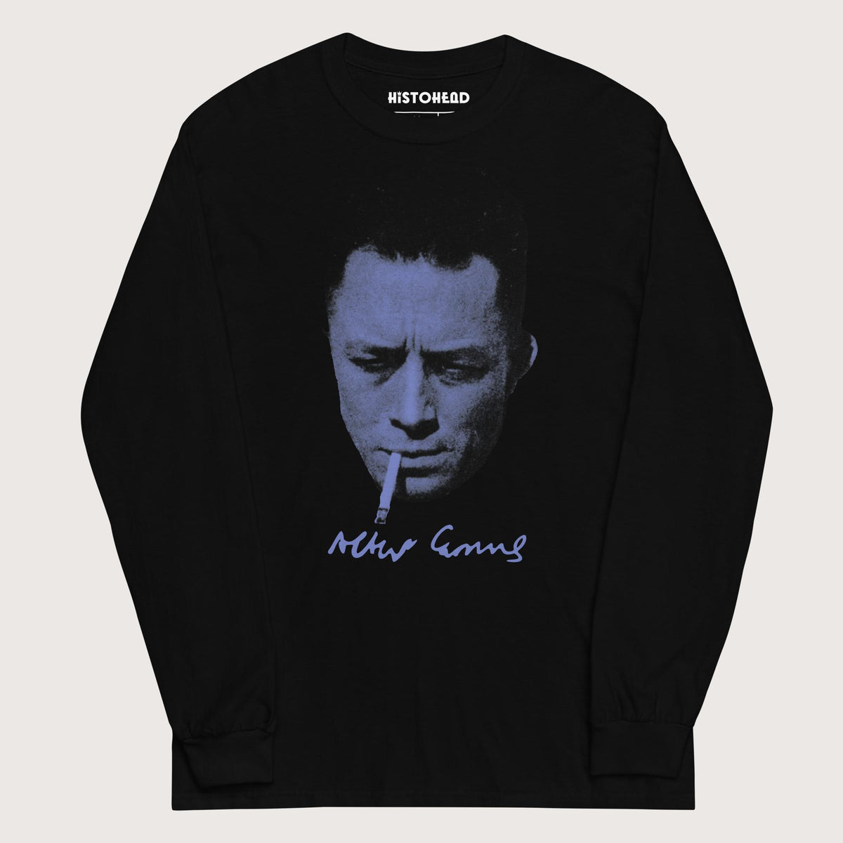 Black Albert Camus - Long Sleeve - history buff gift by HistoHead