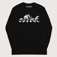 Black Pleistocene Road - Long Sleeve - history buff gift by HistoHead