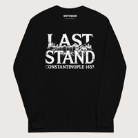Black Last Stand Constantinople 1453 - Long Sleeve - history buff gift by HistoHead
