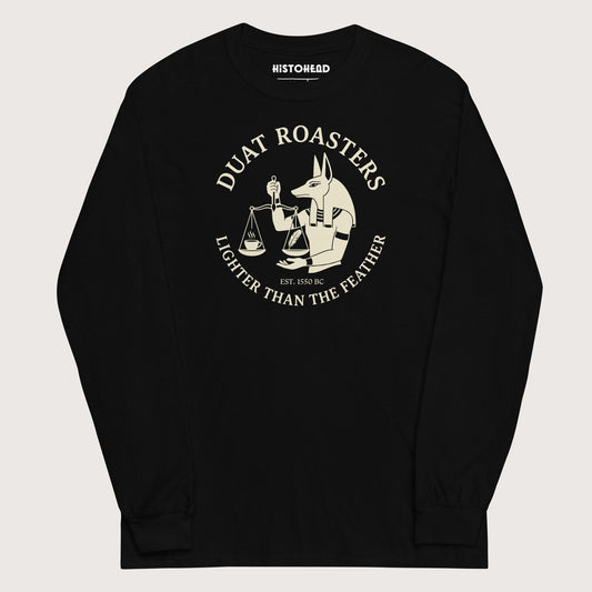 Black Duat Roasters - Long Sleeve - history buff gift by HistoHead