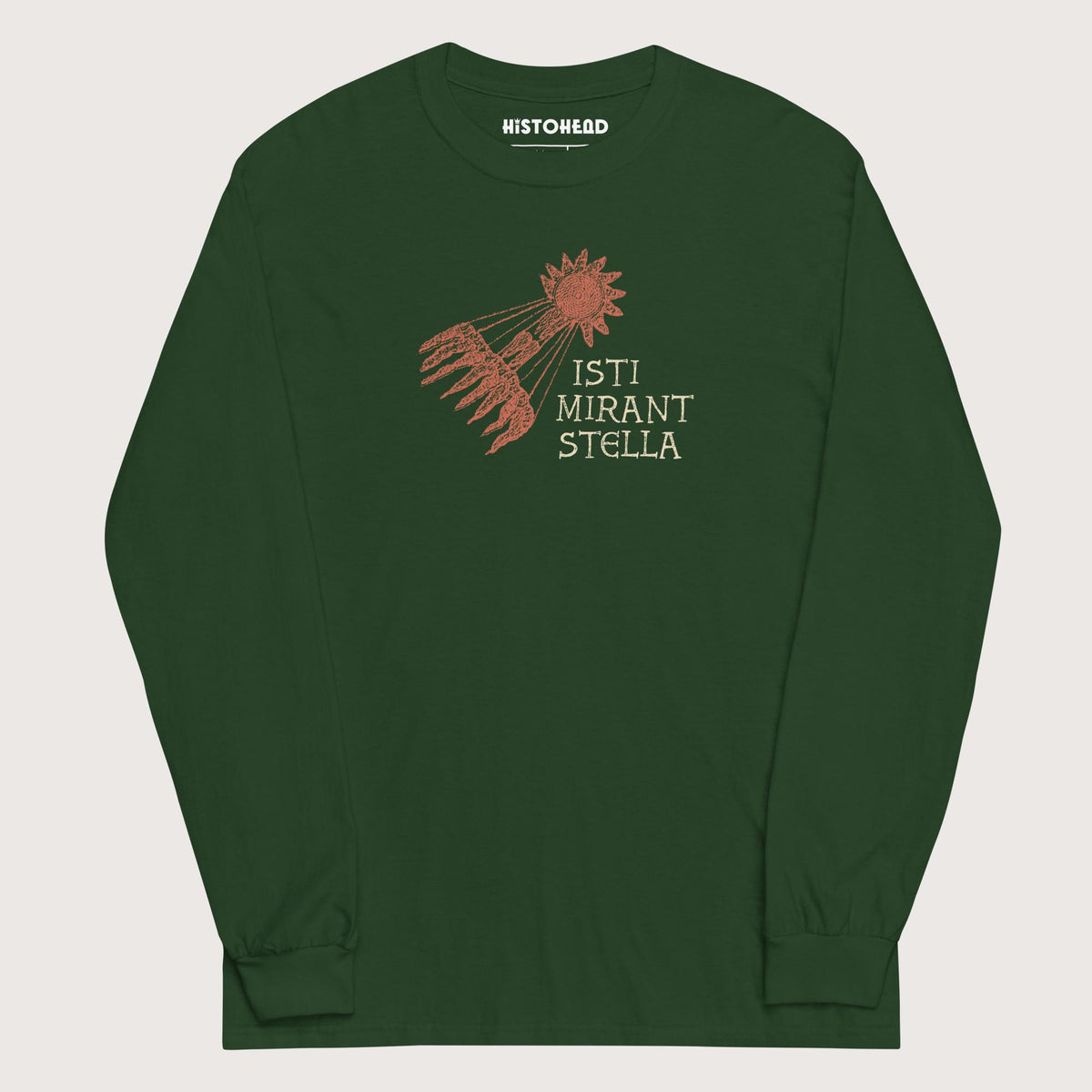 Forest Green Stella - Long Sleeve - history buff gift by HistoHead