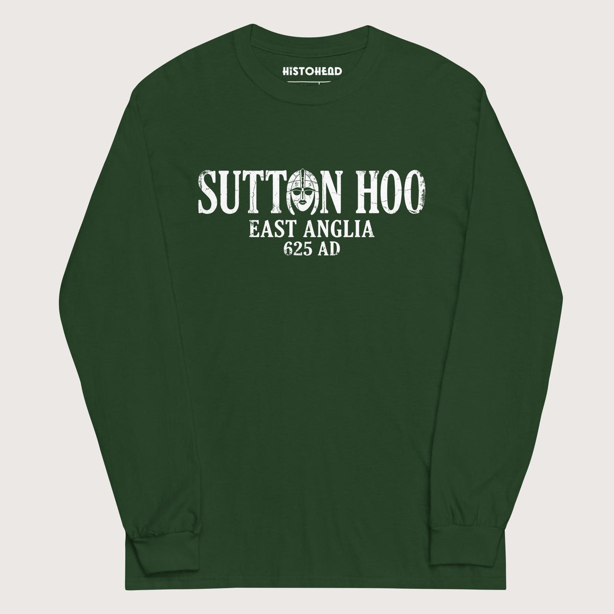 Forest Green Sutton Hoo - Long Sleeve - history buff gift by HistoHead