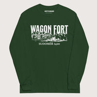 Forest Green Wagon Fort Battle of Sudoměř - Long Sleeve - history buff gift by HistoHead