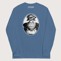 Indigo Blue God Save the Queen Anne of Cleves - Long Sleeve - history buff gift by HistoHead