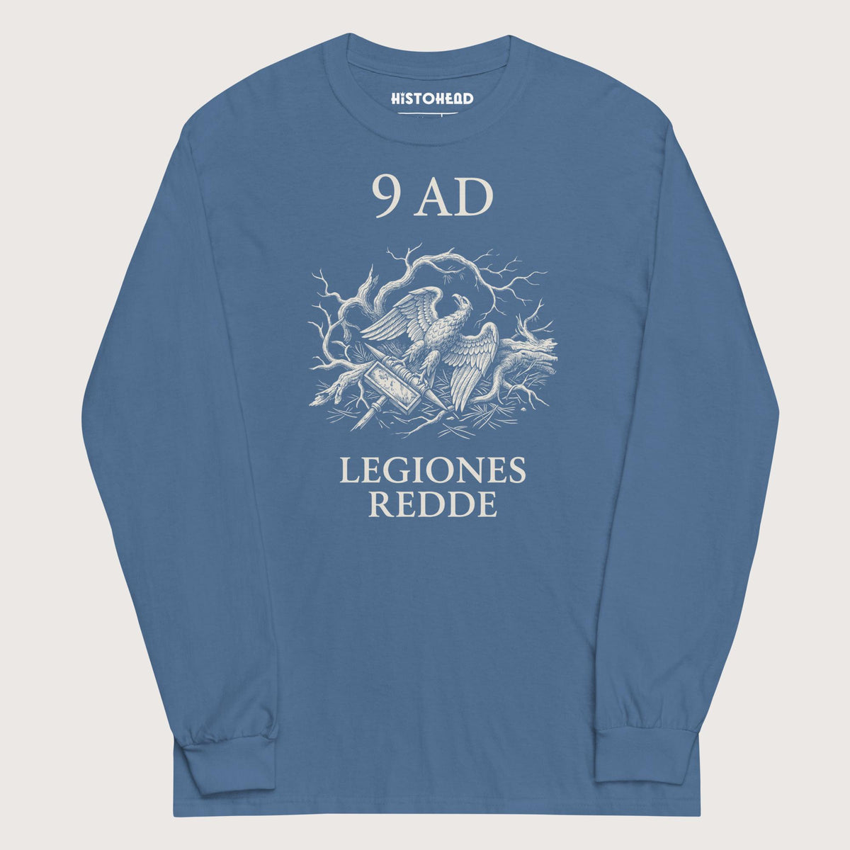 Indigo Blue Give Me Back My Legions - Long Sleeve - history buff gift by HistoHead