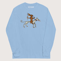 Light Blue On a Quest - Long Sleeve - history buff gift by HistoHead