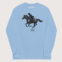 Light Blue Paul Revere - Long Sleeve - history buff gift by HistoHead