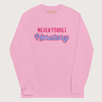 Light Pink Herstory - Long Sleeve - history buff gift by HistoHead