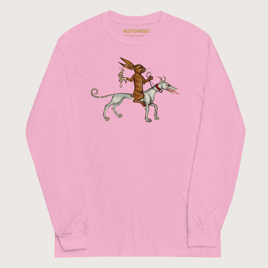 Light Pink On a Quest - Long Sleeve - history buff gift by HistoHead