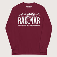 Maroon Ragnar The Seine Summer Tour - Long Sleeve - history buff gift by HistoHead