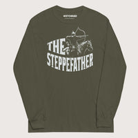 Military Green The Steppefather - Long Sleeve - history buff gift by HistoHead