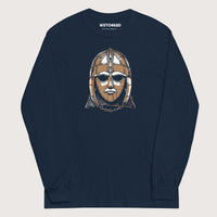 Navy Sutton Hoo Helmet - Long Sleeve - history buff gift by HistoHead