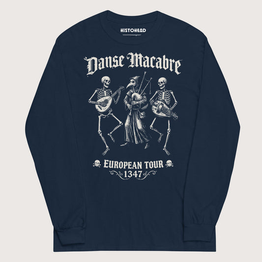 Navy Danse Macabre European Tour - Long Sleeve - history buff gift by HistoHead