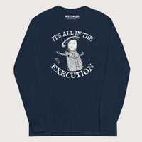 Navy Henry VIII Execution - Long Sleeve - history buff gift by HistoHead