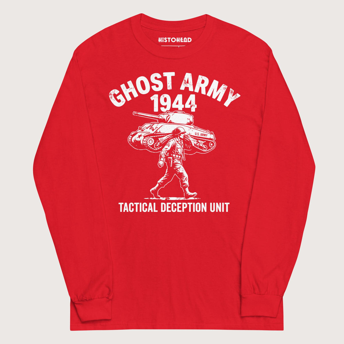 Red Ghost Army - Long Sleeve - history buff gift by HistoHead