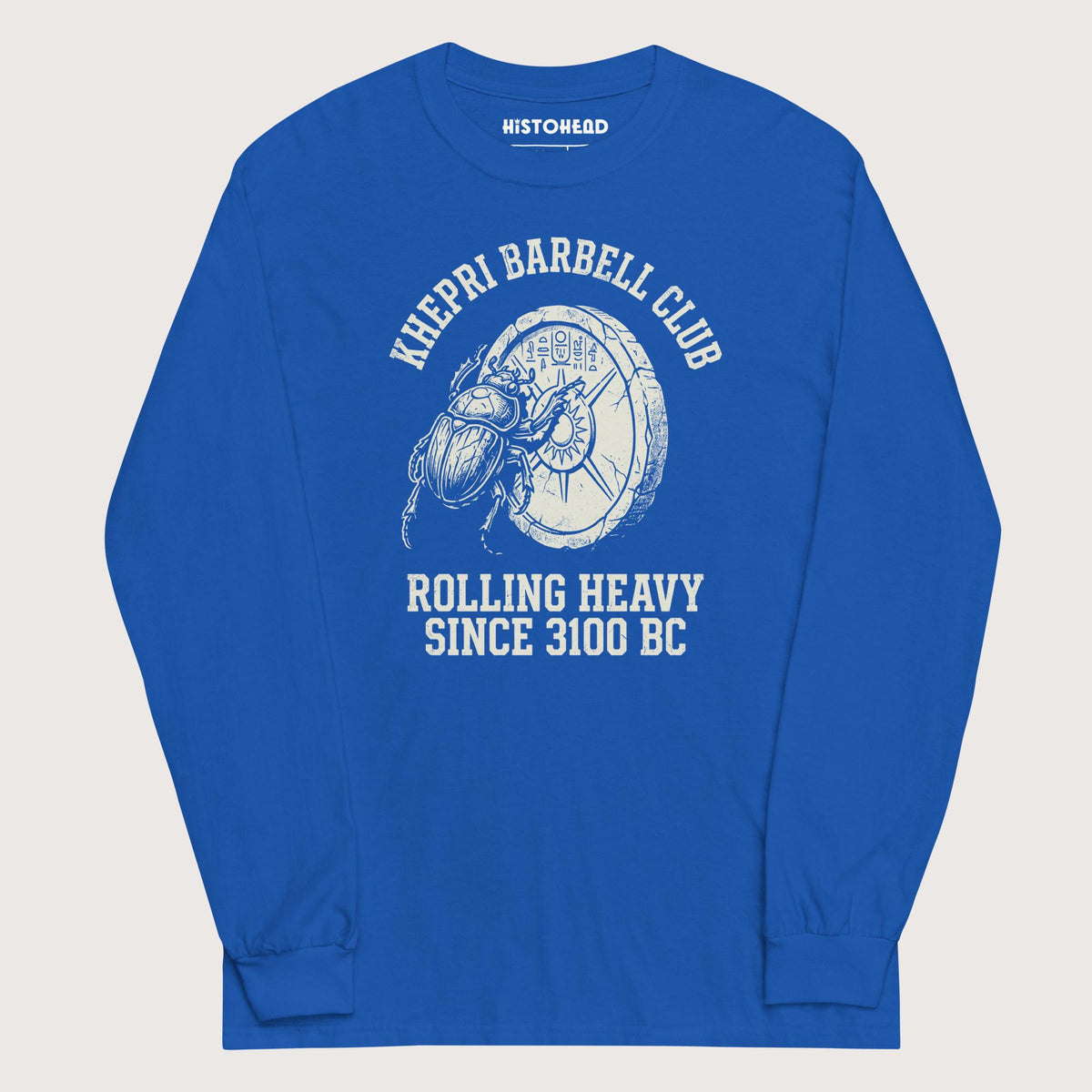 Royal Khepri Barbell Club - Long Sleeve - history buff gift by HistoHead