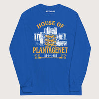 Royal House of Plantagenet - Long Sleeve - history buff gift by HistoHead