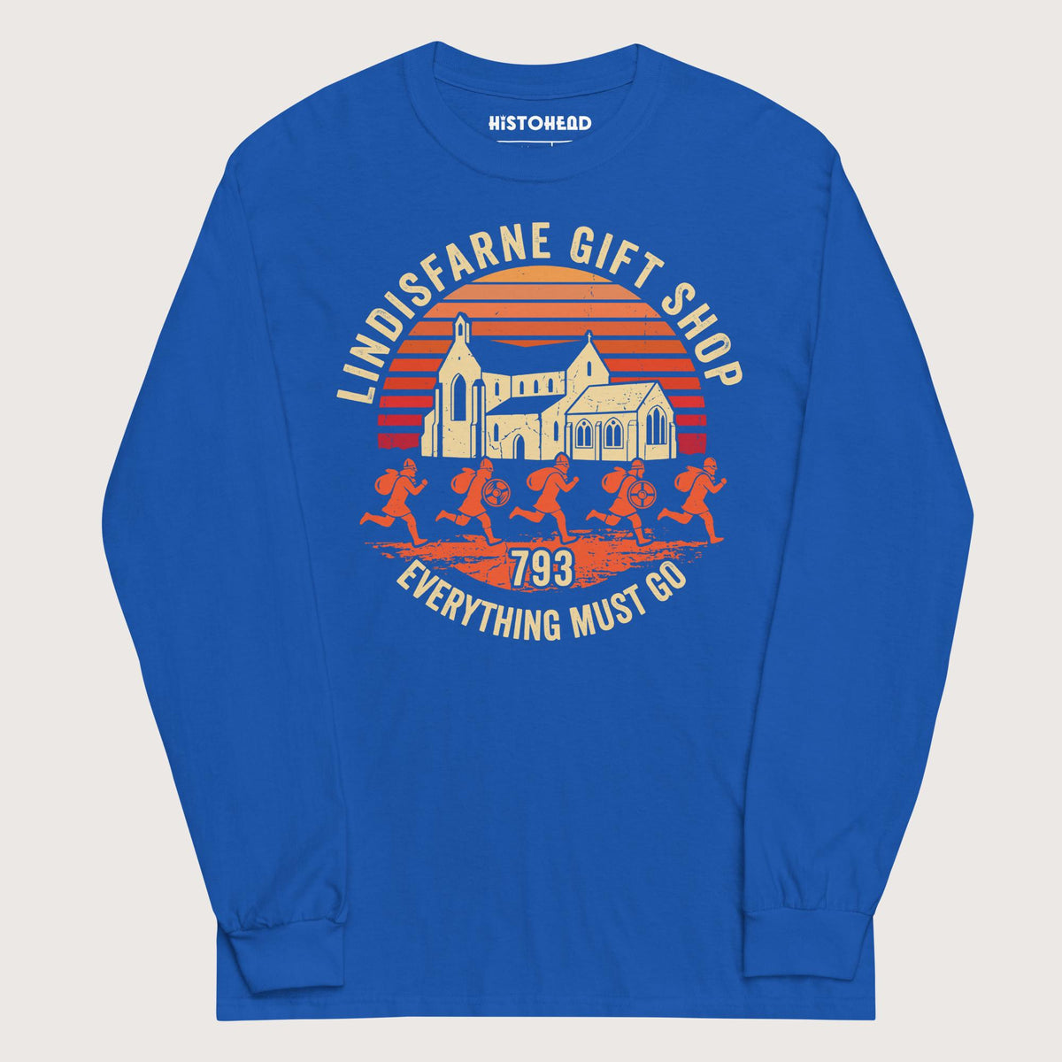 Royal Lindisfarne Gift Shop 793 - Long Sleeve - history buff gift by HistoHead
