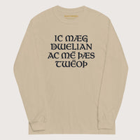 Sand I May Be Wrong But I Doubt It in Old English - Long Sleeve - history buff gift by HistoHead