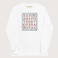 White Sator Rotas - Long Sleeve - history buff gift by HistoHead