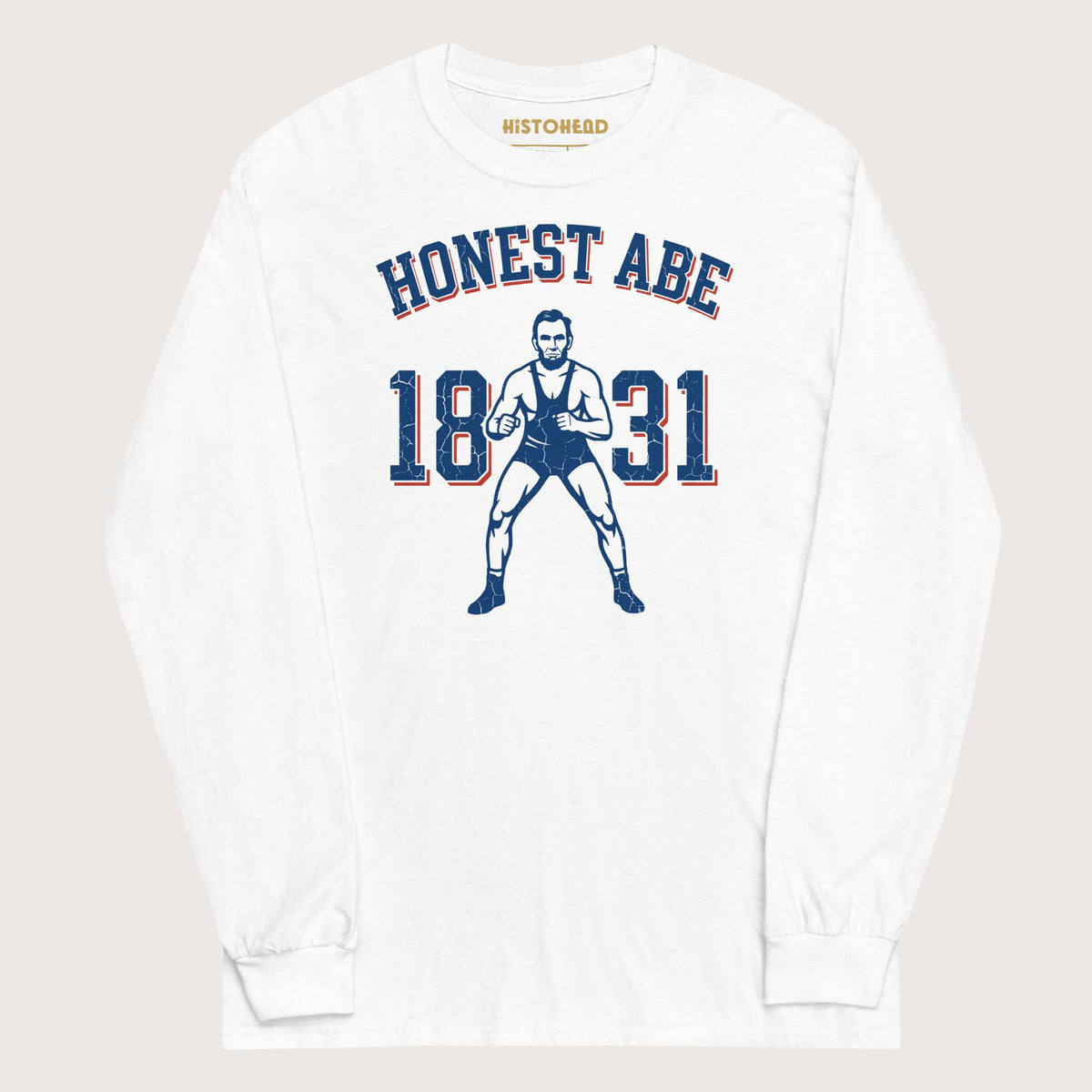 White Lincoln 1831 - Long Sleeve - history buff gift by HistoHead