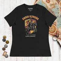 Black Owain Glyndwr - Women's Tee - history buff gift by HistoHead