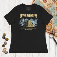 Black Seven Wonders Reunion Tour - Women's Tee - history buff gift by HistoHead
