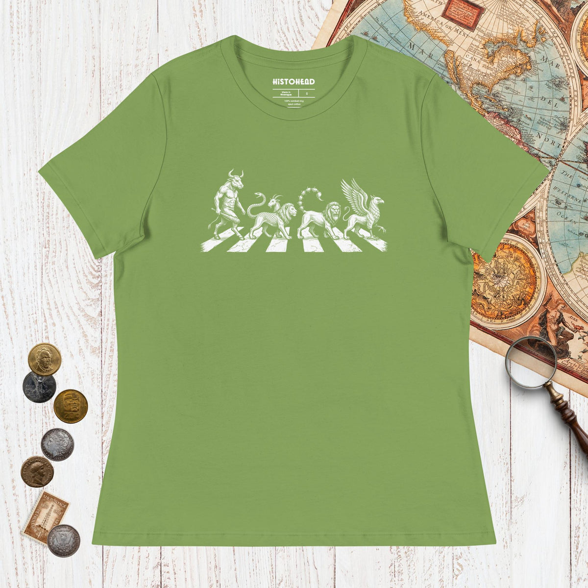 Leaf Beast Road - Women's Tee - history buff gift by HistoHead