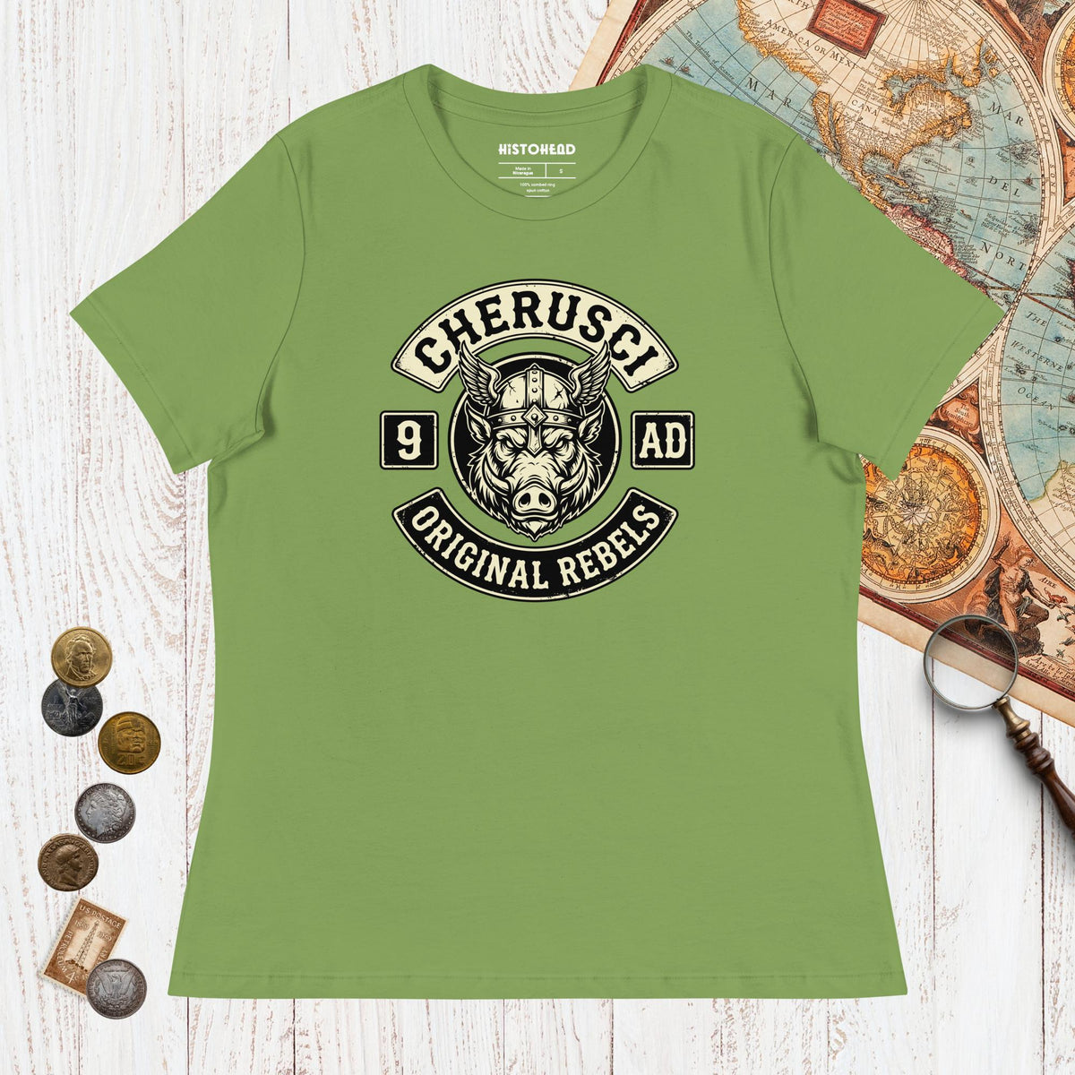 Leaf Cherusci Original Rebels - Women's Tee - history buff gift by HistoHead
