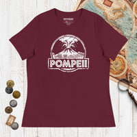 Maroon Pompeii - Women's Tee - history buff gift by HistoHead