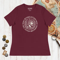 Maroon Æthelstan King of All Britain - Women's Tee - history buff gift by HistoHead