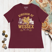Maroon Kingdom of Wessex - Women's Tee - history buff gift by HistoHead