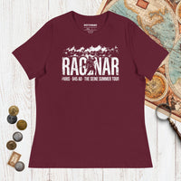 Maroon Ragnar The Seine Summer Tour - Women's Tee - history buff gift by HistoHead