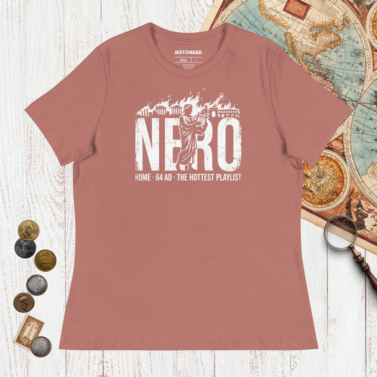 Mauve Nero's Hottest Playlist - Women's Tee - history buff gift by HistoHead