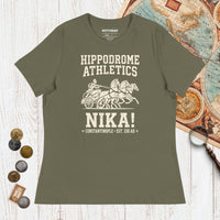 Military Green Hippodrome Athletics - Women's Tee - history buff gift by HistoHead