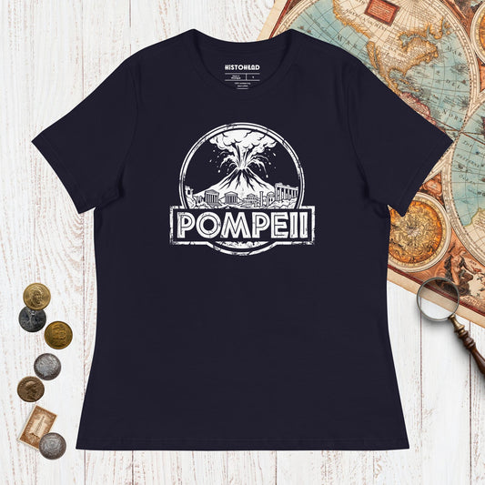 Navy Pompeii - Women's Tee - history buff gift by HistoHead