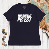 Navy Thomas Becket Turbulent Priest - Women's Tee - history buff gift by HistoHead