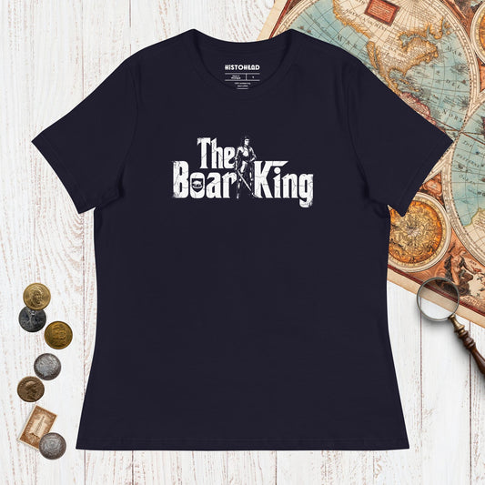 Navy Richard III The Boar King - Women's Tee - history buff gift by HistoHead