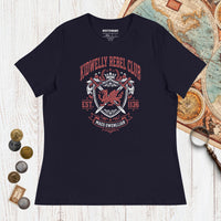 Navy Kidwelly Rebel Club Maes Gwenllian 1136 - Women's Tee - history buff gift by HistoHead