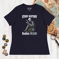 Navy Study History - Women's Tee - history buff gift by HistoHead